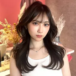 【🍁人気No.1🍁】カット+N.カラー選べるトリートメント（スチーム込み）【レイヤー】【韓国ヘア】【髪質改善】ボブ