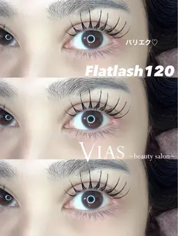 セーブルラッシュ 120本  フラット変更＋500円