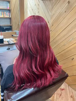 Wカラー🩷🩵➕カット➕クイックトリートメント✨