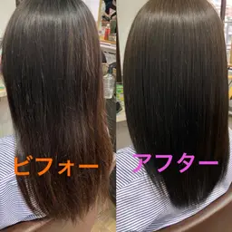 ✨【髪質改善トリートメント＋カラー】話題の水素系髪質改善トリートメントでツヤツヤさらさらに✨