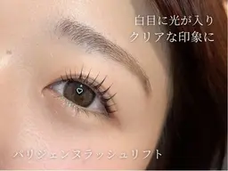 【パリジェンヌラッシュリフト10月ご予約🫧】束感コーティングお仕上げ付き♡