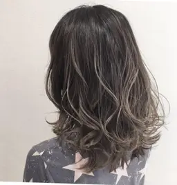 外国人風カラー♪ハイライト+フルカラー+トリートメント