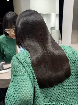 【多毛/広がりのある癖毛さん限定】髪質改善ｽﾄﾚｰﾄ＋最高級ﾄﾘｰﾄﾒﾝﾄ※撮影モデル