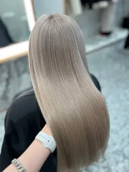 ✨️🎍ロング料金無し🌅✨️ブリーチ込ダブルカラー➕ケラチントリートメント