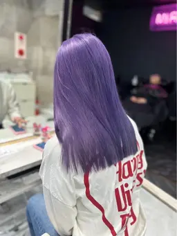 💙ハイトーン人気No. 1💜ダブルカラー＋シルクトリートメント【ブリーチ込み】