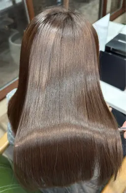 【撮影モデル】髪質改善カラー＋髪質改善trLv3