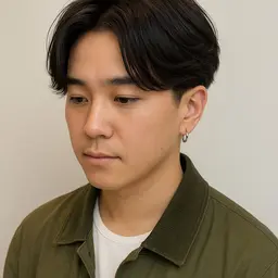 【minimo限定価格】カット＋ニュアンスパーマ（メンズ限定）