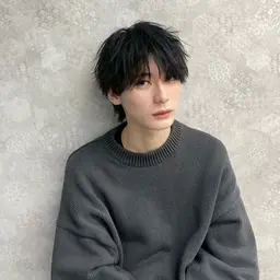 【ミニモ限定】メンズカット＋艶髪カラー(白髪染め可)