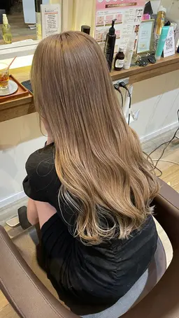 ‪‪♡🪩人気𝐍𝐨.𝟐🪩‪‪♡ダブルカラー(ブリーチ➕ワンカラー)➕最高級トリートメント💡🤍