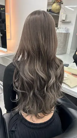 髪質改善Wカラー(ブリーチ有り)🩵➕Treatment🫧