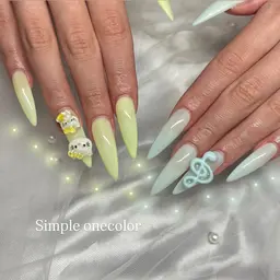 【オフなし】ワンカラー／ラメグラ🌼