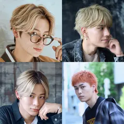 ⭐️メンズブリーチ⭐️骨格矯正カット+ブリーチカラー（ダブルカラー/フルハイライト）