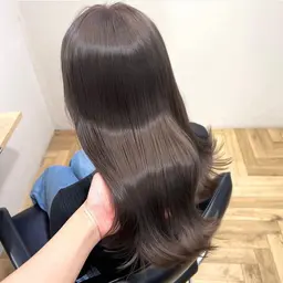 ブリーチ無しのダブルカラー（イルミナカラー）🎠🤍