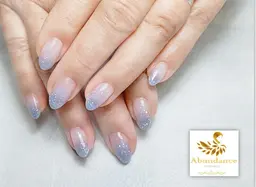 グラデーションネイル　オフィスにも🙆