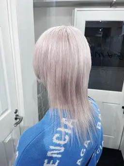 【👾ダブルカラー👾】リタッチブリーチ➕カラー➕1stepトリートメント