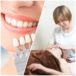 【小顔&白い歯🤍】小顔矯正+セルフホワイトニング(計90分) メンズ可