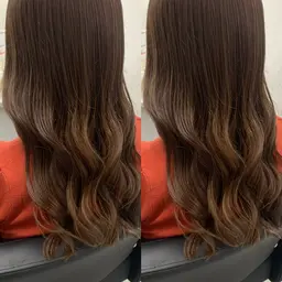 《朝のセットが簡単・楽に◎》全体クリープパーマ➕全体カット➕トリートメント