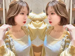 ✨ご新規様限定✨【似合わせカット+(ブリーチなし)ダブルカラー+3step髪質改善トリートメント】