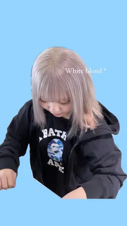 一回でハイトーンブリーチ+カラー+TOKIO超音波トリートメント💖