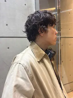 カット＋パーマ(口コミ記入でトリートメント🎁)