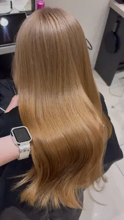 🤍ダブルカラー🤍ブリーチリタッチ+ワンカラー