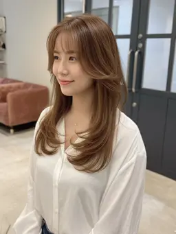 【ブリーチなし白髪ぼかしカラー】超高濃度水素カラー🫧＋ヘッドスパ(10分)＋トリートメント