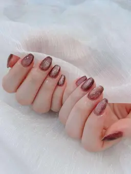 「オフあり」長さ出しチップ10本Simple Design (マグネット／ミラ+パラジェルベース+ケア