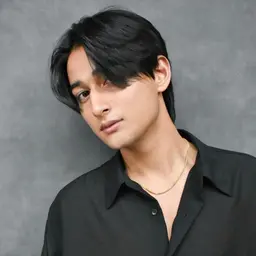 《men's韓国ヘア》韓国風カット＋パーマ