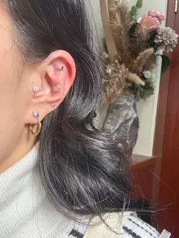 【snsで話題♡】耳つぼジュエリー✨両耳20粒までOK