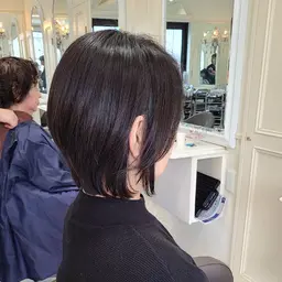 カットカラー水素トリートメント