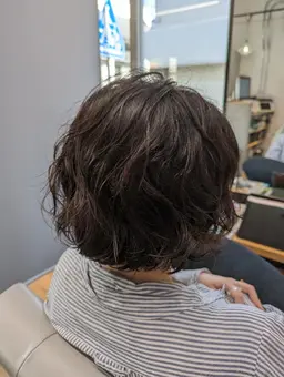 【平日限定】パーマ+プチトリートメント+marbb