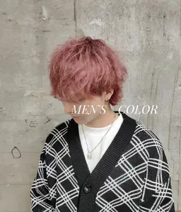 【初回】メンズCUT＋トリプルカラー【ブリーチ２回＋カラー】tr付