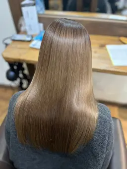 カット➕美髪ストレート➕髪質改善トリートメント