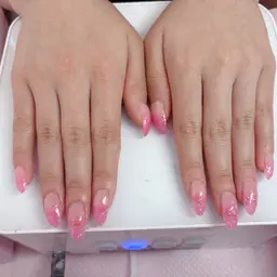 【ジェルオフなし】ワンカラーorラメグラデーション