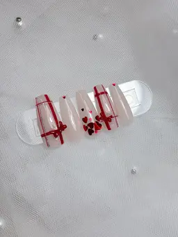 オフケア込✨自爪定額アート/デザインサンプルから選べる(フォトスナップにデザインあり)