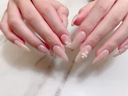 【オフ込み】10本チップ長さ出し＋ワンカラー