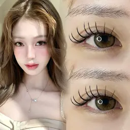 【技術チェックモデル】フラットラッシュ80本🎀 オフの有無自由です