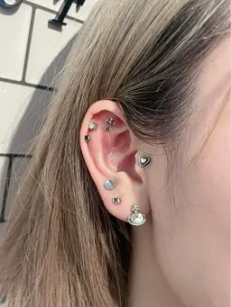 耳ツボジュエリー💎両耳10粒