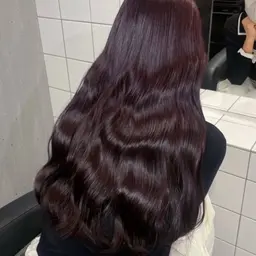 🍫暗めで可愛くしたい方🍫【💍圧倒的透明感カラー➕オリジナルTr➕炭酸spa💍】ワンカラーでできる暗髪✧︎*。