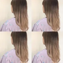 外国人風Wカラー＋トリートメント