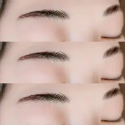 ブロウリフト+眉周りwax