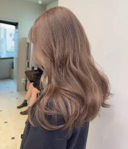 🌸🎀9月限定🎀🌸インスタ人気No.1//ブリーチ1回+カラー+コテ巻き♡韓国風🇰🇷