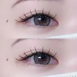 フラットラッシュ80本　オフ代込み　Lカール別途550円