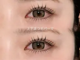 【✨中顔面短縮✨】🉐15%off🎀まつげパーマン〔パリジェンヌ or まつげカール）🎀コーティングお仕上げ♡