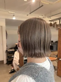 【女性限定cut✂️】切りっぱなしパツっとボブ‼️ 毛先3cm以上切らせて頂ける方限定🌸