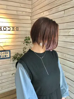 【人気No.1】大人小顔ショート✨×艶カラー✨（白髪ぼかしOK）
