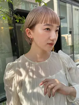 【✨高発色うる艶髪✨】カット+イルミナカラー🪞+うる艶フローディアTR🩵