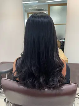 プラチナムシャンプー・クイックスパトリートメント・ブローorアイロン仕上げ