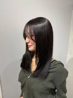 【🌴HAYATO指名限定🌴】カット＋縮毛or酸性ストレートパーマ＋2Stepトリートメント＋マイクロバブル