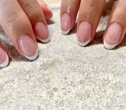 【hand/付替オフ無料】フレンチネイル